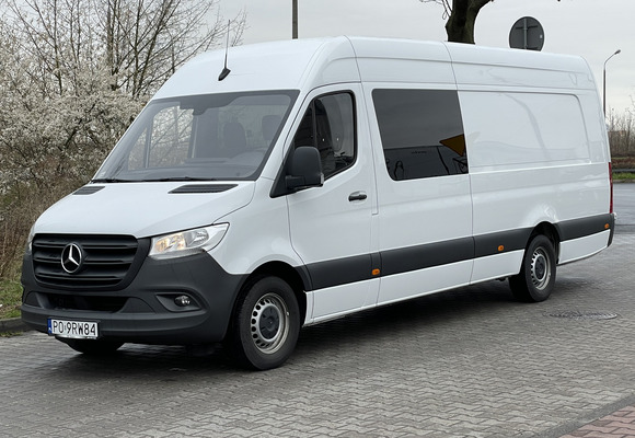 Mercedes Sprinter Maxi Brygadowy 5 lub 7-osobowy